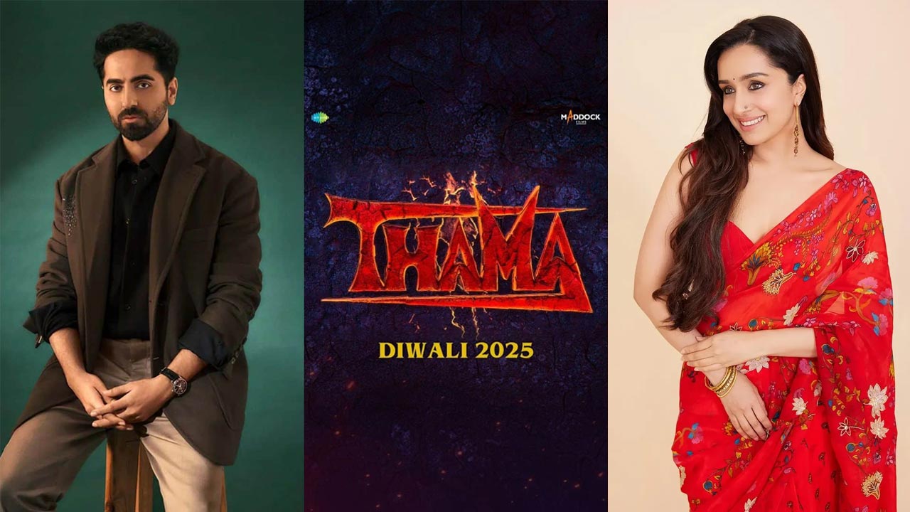 After ‘Stree 2’ It Is ‘Thama’ With Ayushmann; Shraddha Kapoor is ‘Bloody Excited’