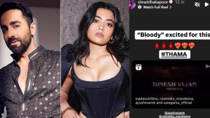 Ayushmann Khurrana and Rashmika Mandanna