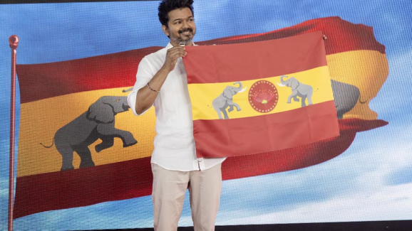 Thalapathy Vijay debuts Tamilaga Vettri Kazhagam political rally