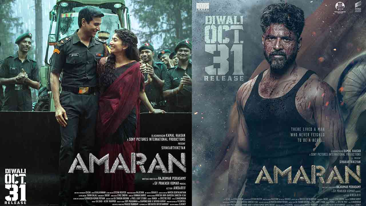 Amaran Twitter Reviews : Sivakarthikeyan and Sai Pallavi’s flim leading the Diwali race