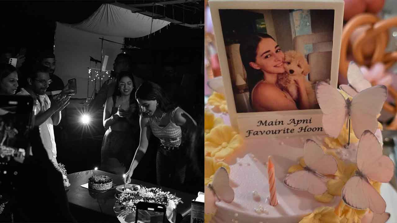 Shades of Ananya Panday in a Birthday timeline