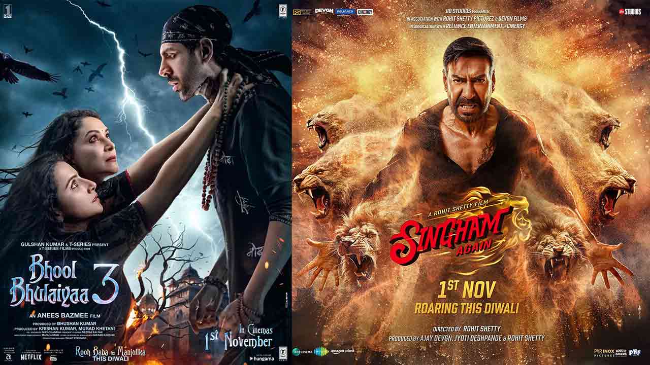 Bhool Bhulaiyaa 3 vs. Singham Again fight gets worst: Copyright Clash Heats Up