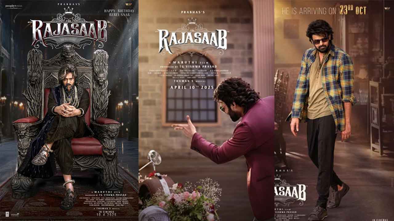 Prabhas Birthday: Raja Saab Makers revealed a motion poster