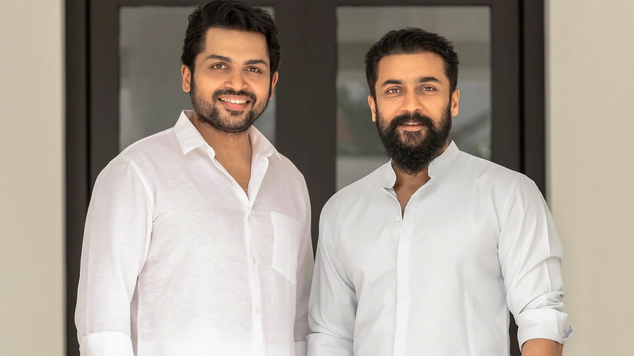 Kanguva : Suriya teases an unexpected appearance in the action thriller, fans speculating Karthi’s cameo
