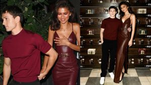 Zendaya and Tom Holland With Twining Outfits