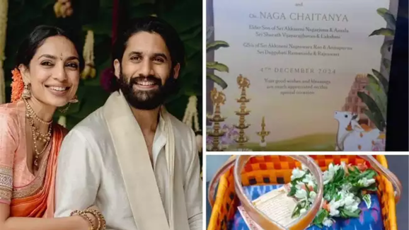 Naga Chaitanya-Sobhita  Dhulipala marriage invitation trends online