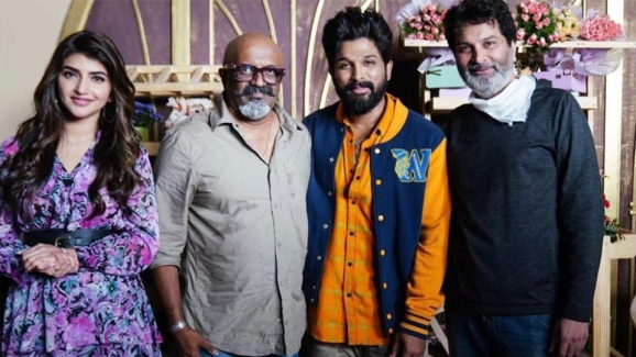 Allu Arjun and Trivikram Srinivas’s upcoming mythological action flick to have a massive budget