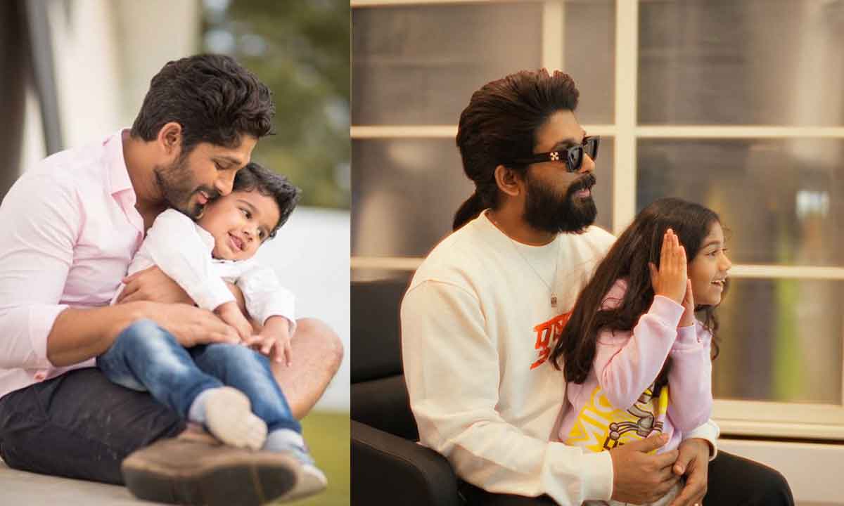 Allu Arjun reveals his bond with Arha and Ayaan ahead of Pushpa 2 release