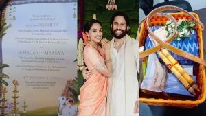 Naga Chaitanya and Sobhita Dhulipala's Lavish Wedding Invite Leaked!