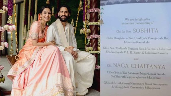 Naga Chaitanya and Sobhita Dhulipala’s Lavish Wedding Invite Leaked!