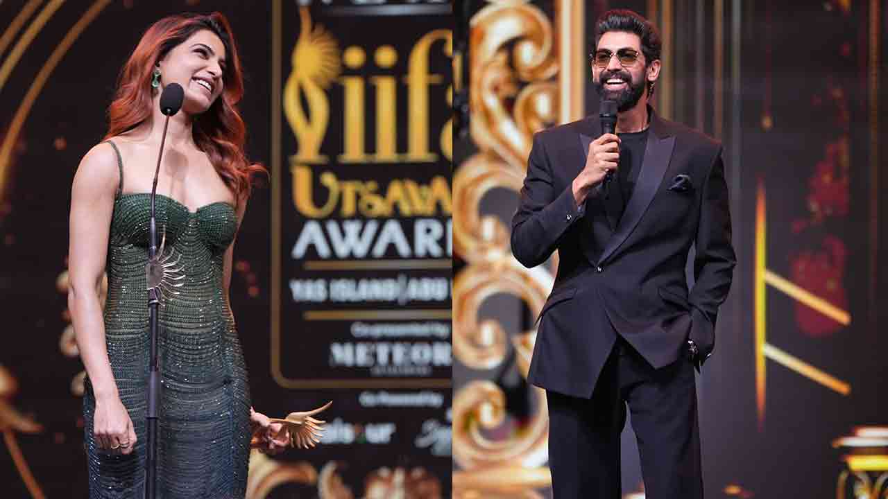 Samantha Ruth Prabhu Reacts to Rana Daggubati’s Sister Joke at IIFA Utsavam