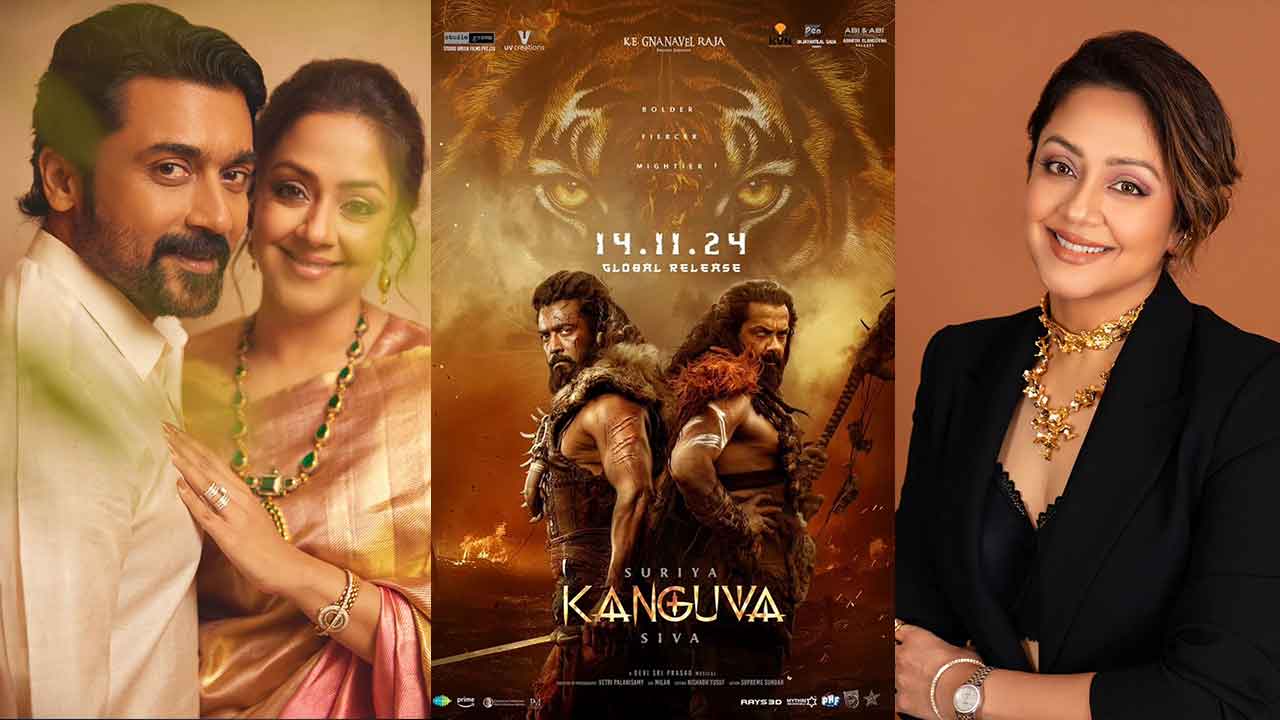 Jyotika Defends Suriya’s ‘Kanguva’: Amidst Brutally Negative Reviews