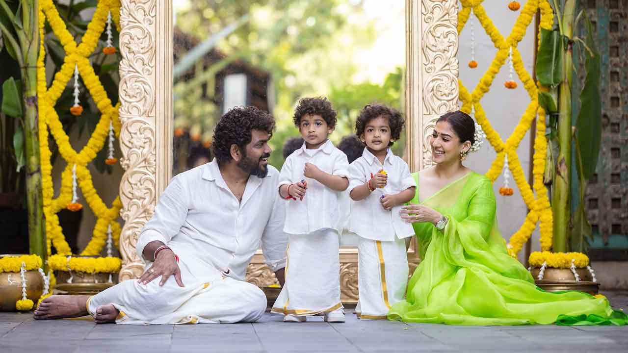 Nayanthara and Vignesh Shivan adorable Children’s day wishes