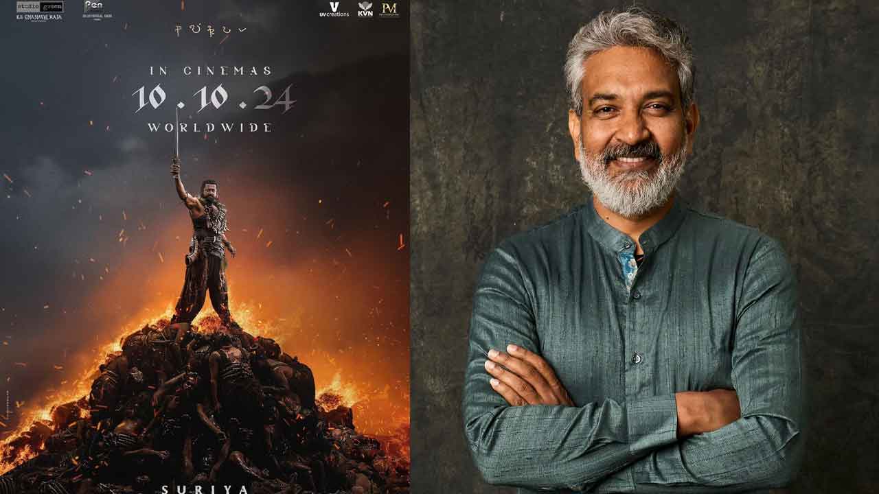 Suriya reveals Rajamouli’s connection with Kanguva