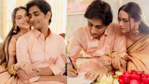 Sidharth and Aditi Rao Hydari's Wedding Rituals are still on