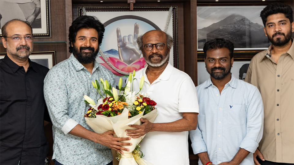 Superstar Rajinikanth praises Sivakarthikeyan and Kamal Haasan after Amaran success