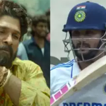 Nitish Kumar Reddy recreates Allu Arjun’s iconic Pushpa Thaggadhe Le move , team reacts
