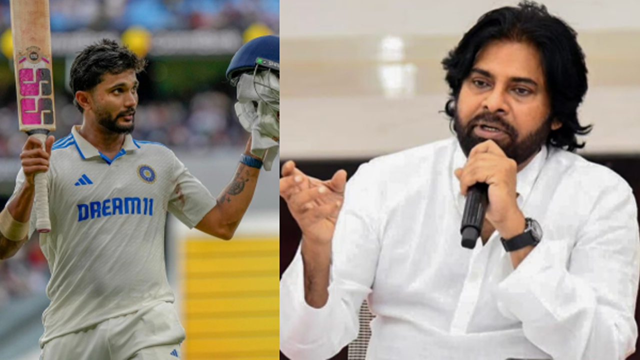 Pawan Kalyan lauds Nitish Kumar Reddy’s historic century, pens a sweet note