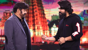 Ram Charan playful interaction with Balakrishna on the Unstoppable with NBK show