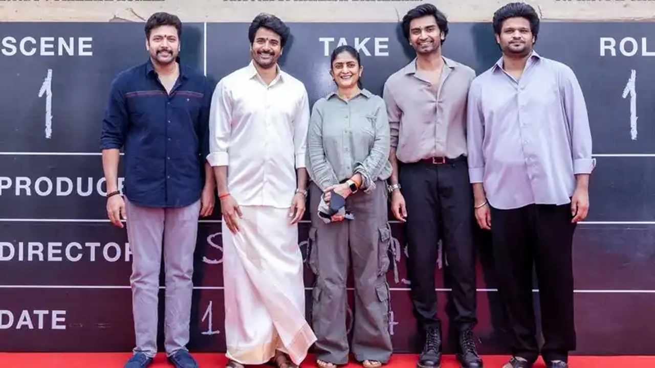 Sivakarthikeyan and Sudha Kongara’s action drama SK25 gone on floors