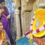 Sai Pallavi visits Kashi Vishwanath and Annapurna Temple in Varanasi