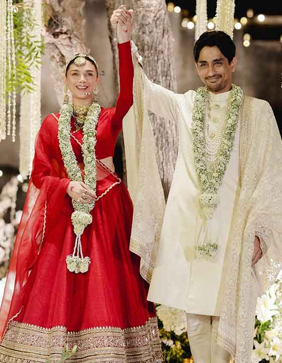 Aditi and Siddharth's Fairytale Wedding: Behind-the-Scenes Moments