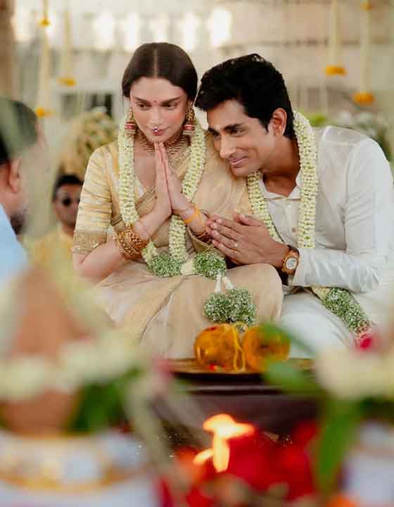 Aditi and Siddharth's Fairytale Wedding: Behind-the-Scenes Moments