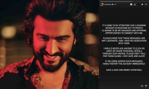 Is Arjun Kapoor's Name Used in Fraud? A Serious Warning Issued