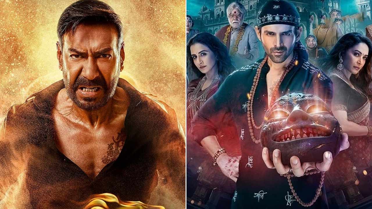 Kartik Aaryan’s Horror-Comedy Leads Over Ajay Devgn’s Singham Again
