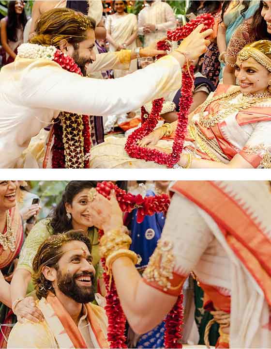 Naga Chaitanya and Sobhita Dhulipala Intimate Wedding Moments