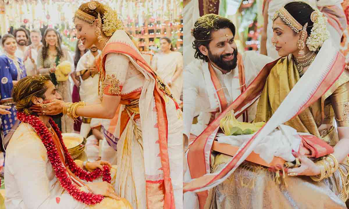 Naga Chaitanya and Sobhita Dhulipala Intimate Wedding Moments