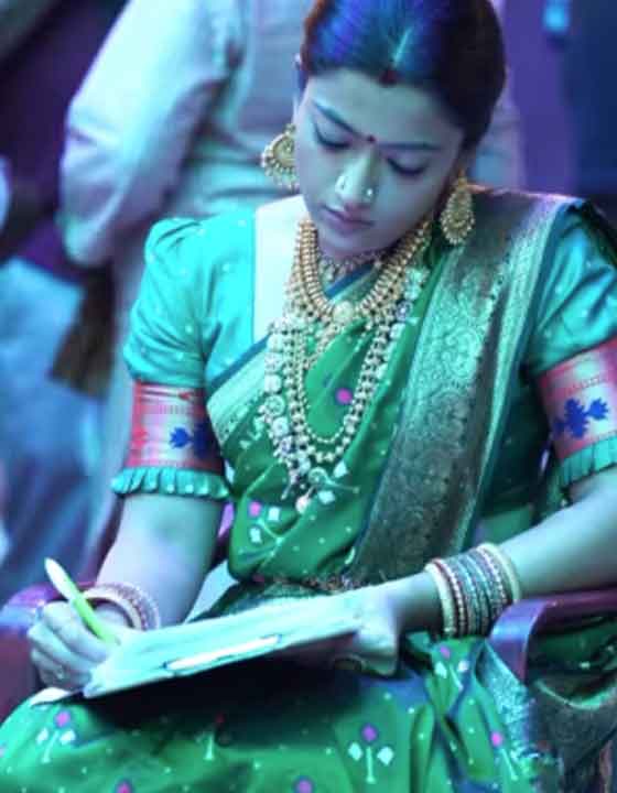 Srivalli Magic: Rashmika Mandanna's Stunning BTS Photos from Pushpa