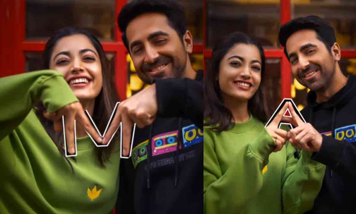 Post Pushpa 2: Rashmika Mandanna Joins Ayushmann Khurrana on Sets