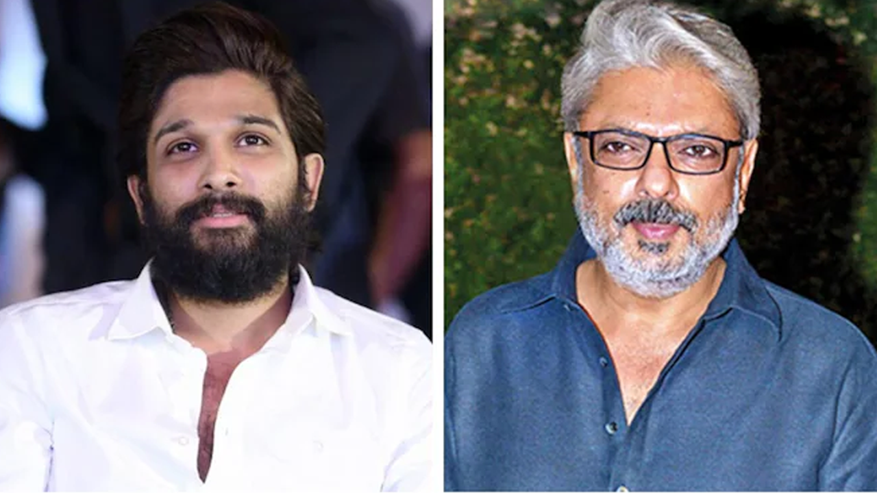 Allu Arjun spotted at Sanjay Leela Bhansali’s Mumbai office, Read for more details
