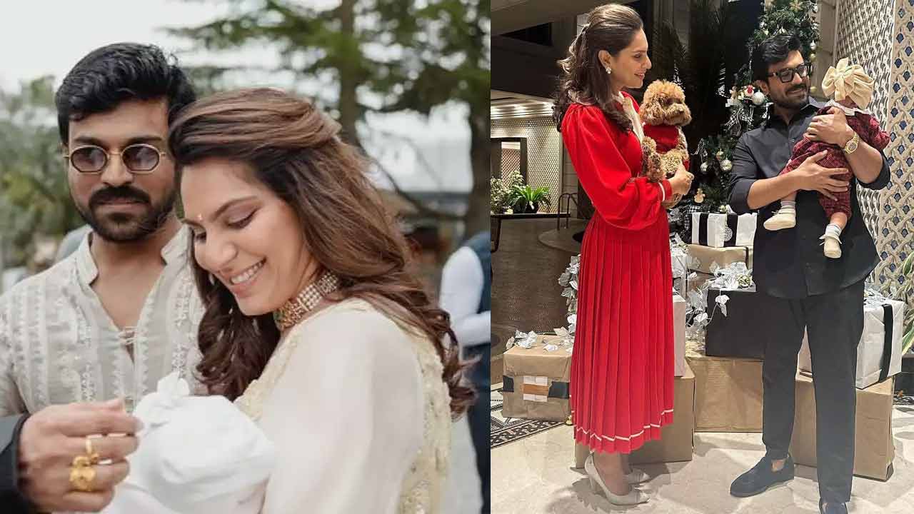 Ram Charan Keeps A Condition To Reveal His Daughter Kara’s Face