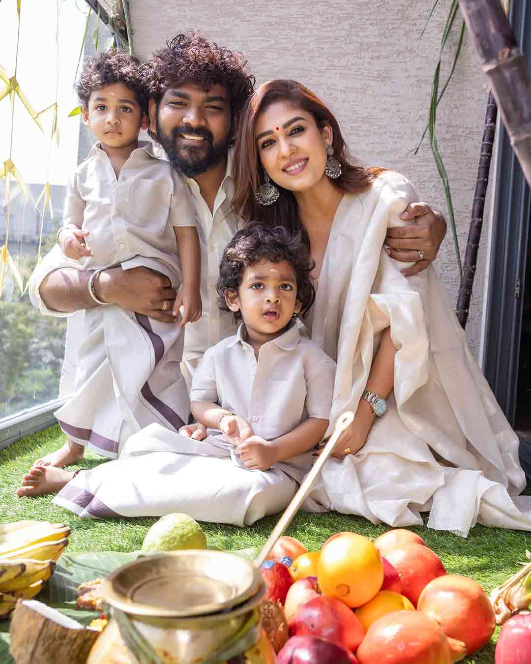 Nayanthara’s Traditional Pongal Celebration with Loved Ones, Pics Inside!