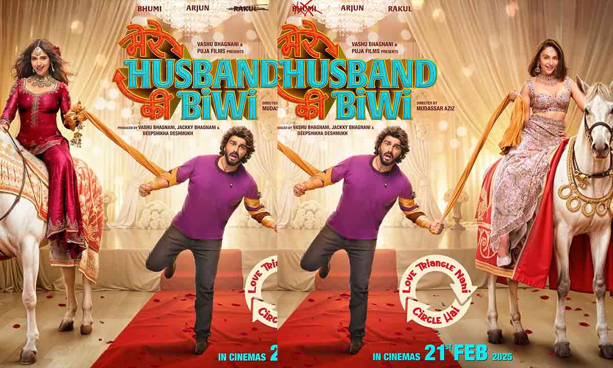 Mere Husband Ki Biwi: Get Ready for a Fight! Poster Hints at Unique Storyline
