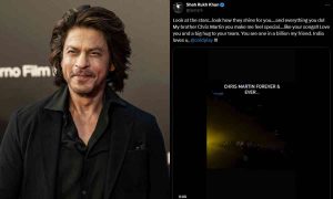Shah Rukh Khan Reacts To Chris Martin Special Shoutout at Coldplay Concert