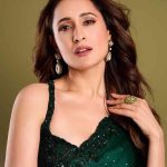 Pragya Jaiswal Stuns in a Flowery Green Saree: See the Gorgeous Photos