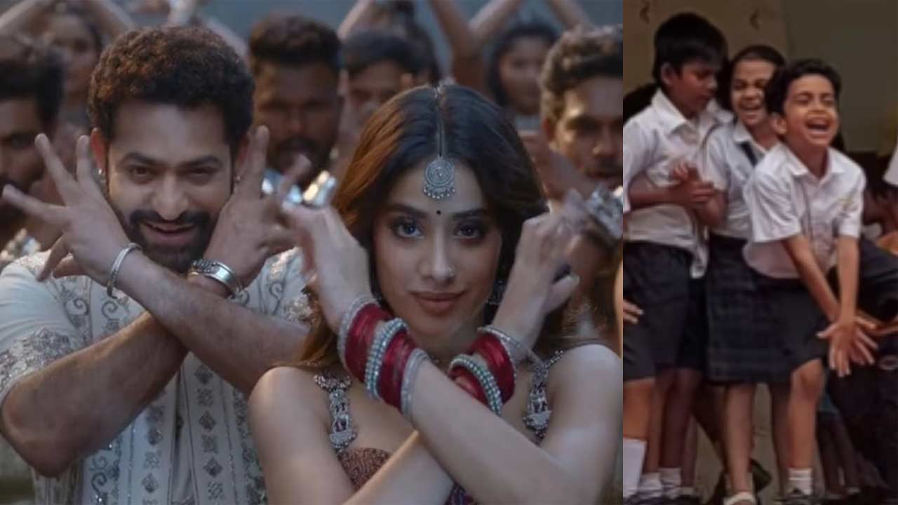 Kid’s “Daavudi” Dance Performance Makes Jr NTR React
