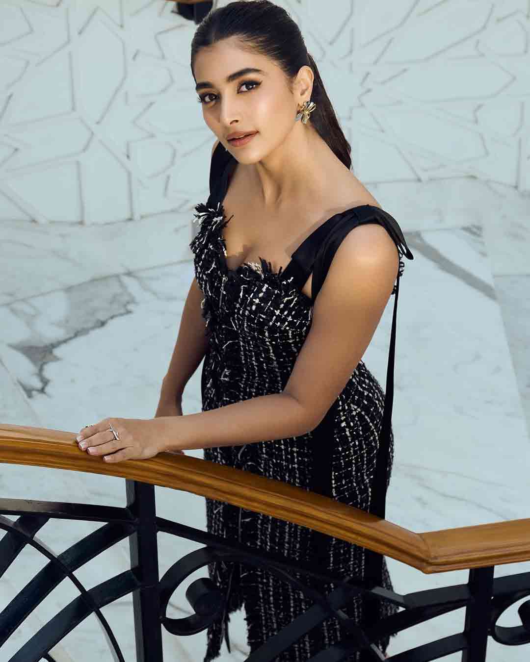 Pooja Hegde’s Black Bodycon Dress: A Must-Have at a Surprising Price!