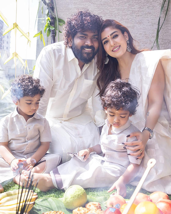 Nayanthara's Traditional Pongal Celebration with Loved Ones, Pics Inside!