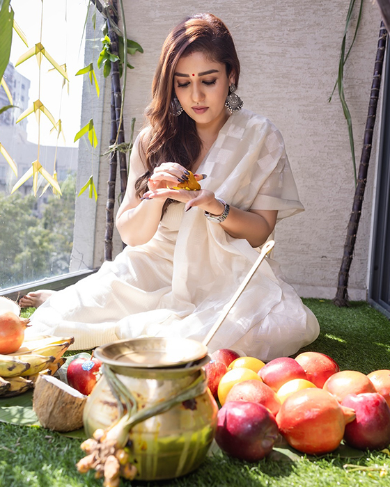 Nayanthara's Traditional Pongal Celebration with Loved Ones, Pics Inside!