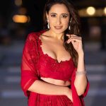 Pragya Jaiswal Sets The Stage On Fire In A Bold Red Lehenga!