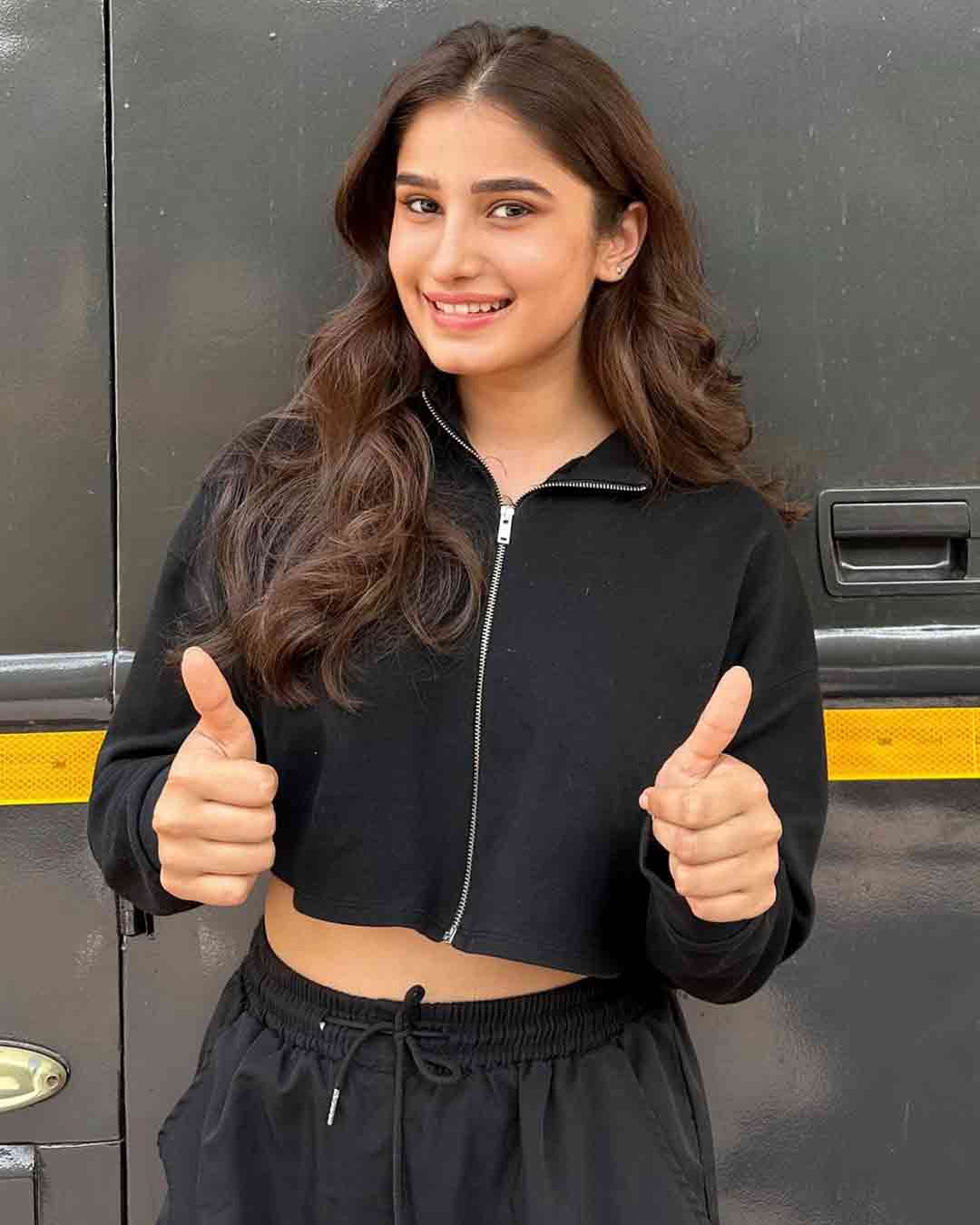 Rasha Thadani: The Rising Star Treats Fans with Exclusive Azaad BTS