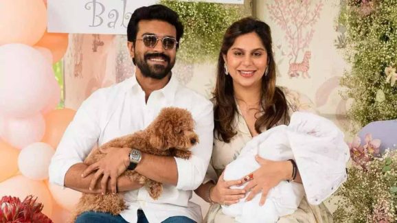 Klin Kara’s Adorable Reaction to Seeing Dad Ram Charan On-Screen