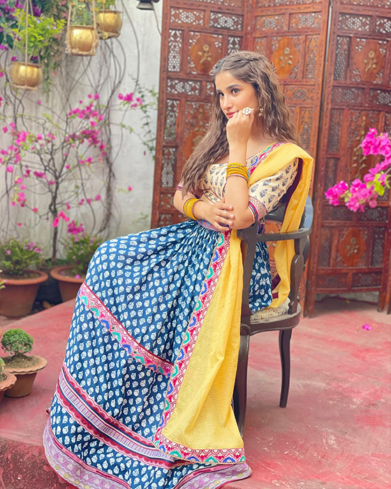 Rasha Thadani's Blissful Journey Through a Year of Cherished Moments