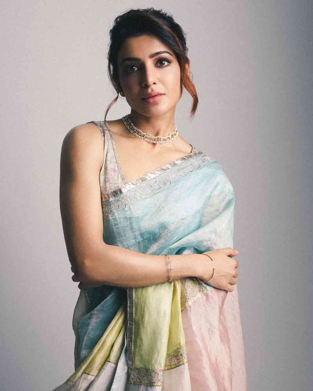 Samantha’s Timeless Beauty Shines Through in a Gorgeous Saree