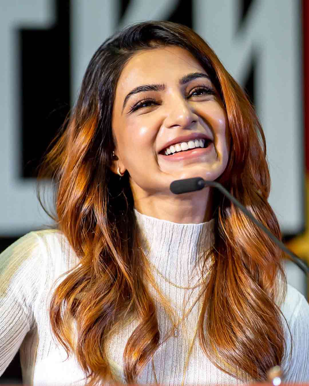 Samantha Ruth Prabhu Stuns in White at Chennai Super Champs Launch!