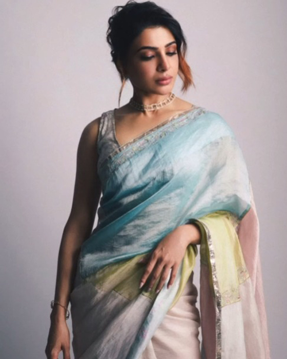 Samantha's Timeless Beauty Shines Through in a Gorgeous Saree